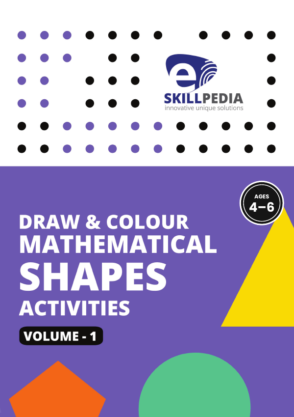 Draw & Colour Shapes Volume 1 cover