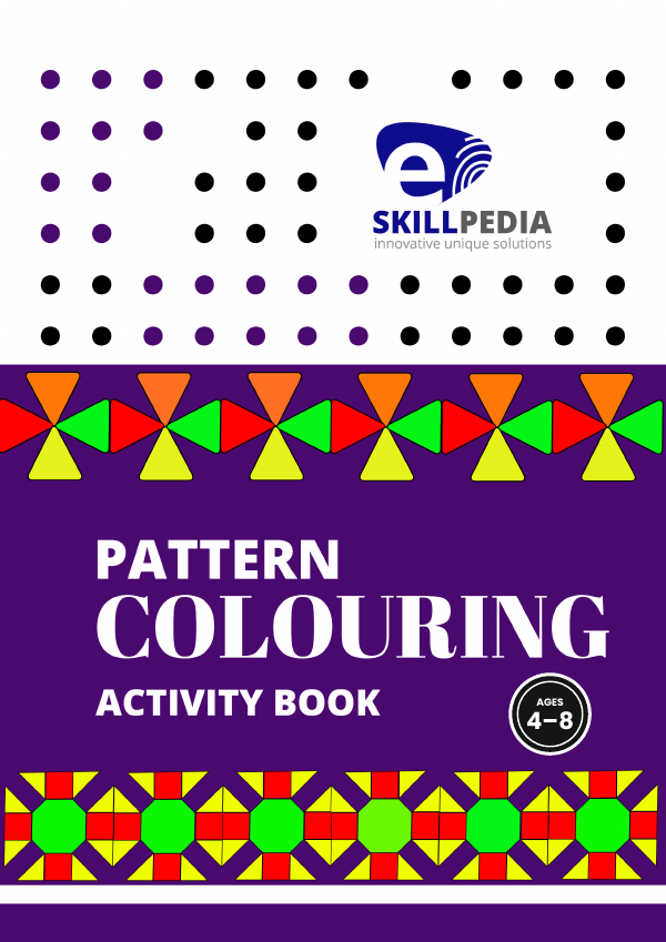 Pattern Colouring Activity Book cover