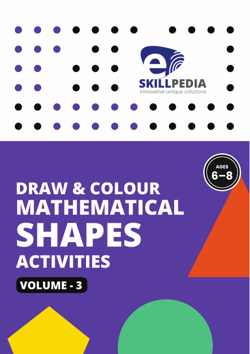 Draw & Colour Shapes Volume 3 cover