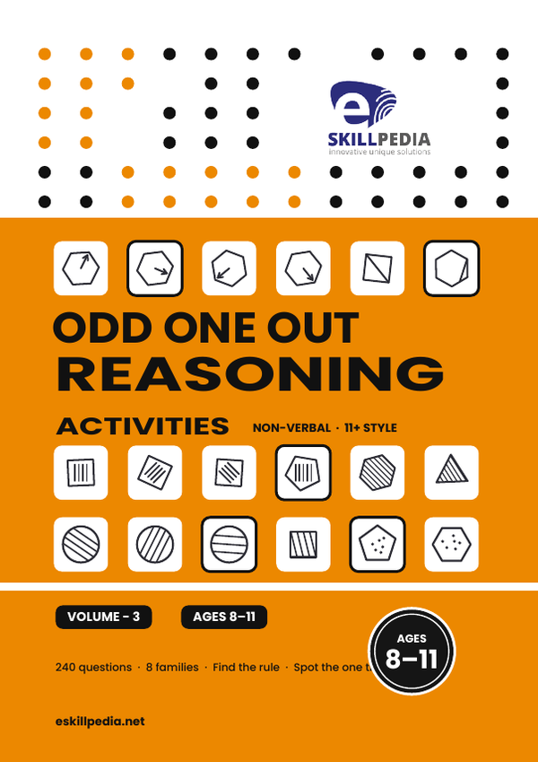 Odd One Out Reasoning Volume 3 cover