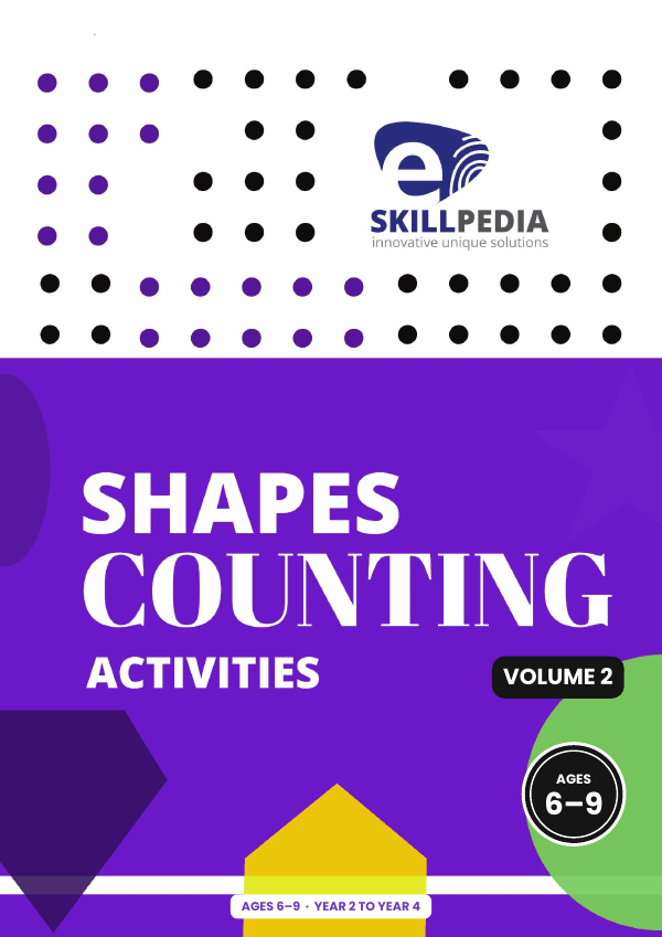 Shapes Counting Activities Volume 2 cover
